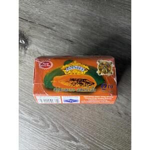 3 x Asantee Thai Herbal Papaya Honey Soap with Q10, AHA, BHA Skin Whitening 125g